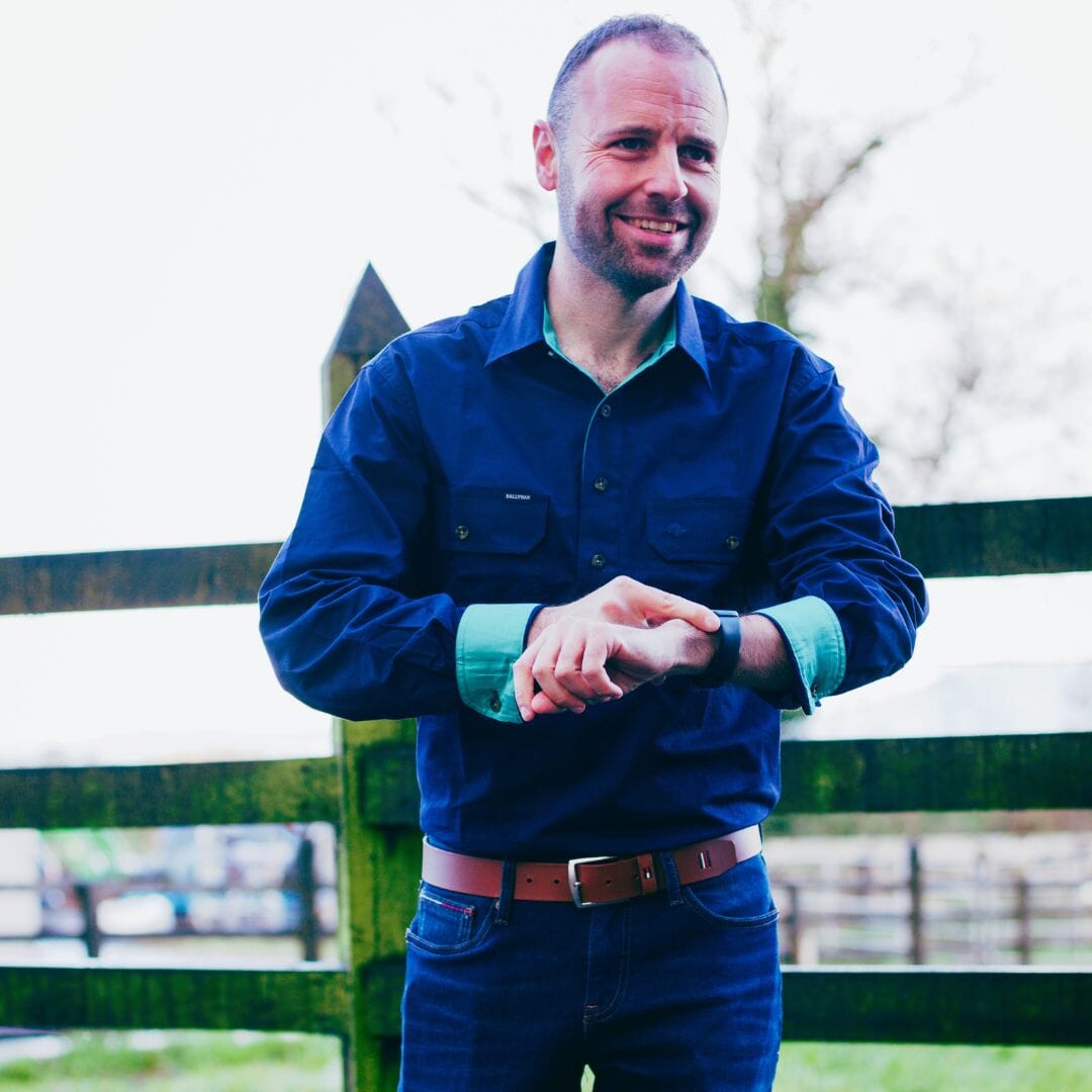 Men's Country Cotton Work Shirt -Contrast - Ballybar