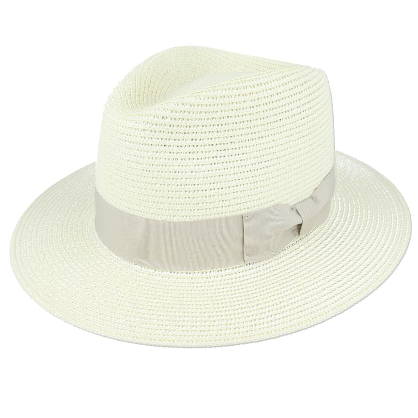 Ballybar Summer Straw Fedora Hat - Ballybar