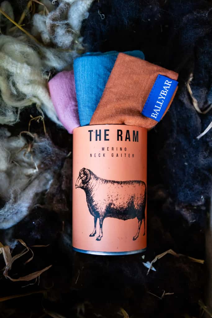 The Ram Neck Gaiter - 100% Merino Wool - Ballybar
