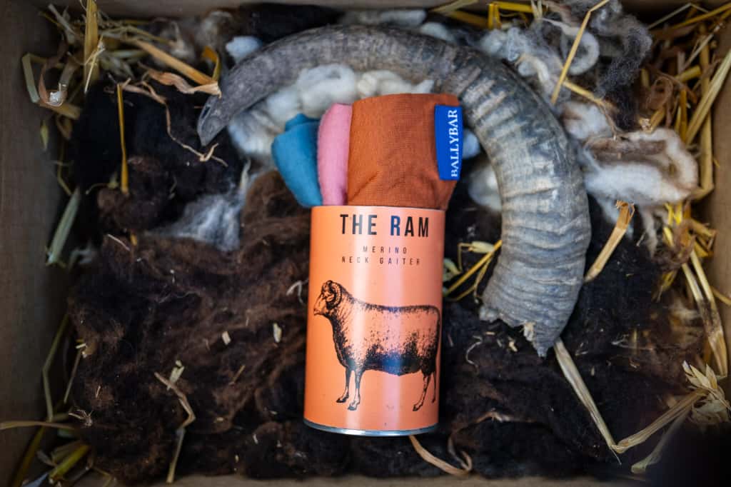 The Ram Neck Gaiter - 100% Merino Wool - Ballybar