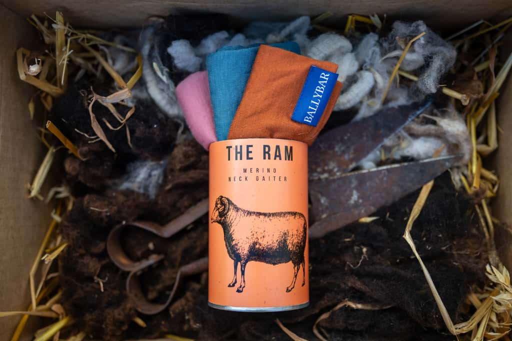 The Ram Neck Gaiter - 100% Merino Wool - Ballybar