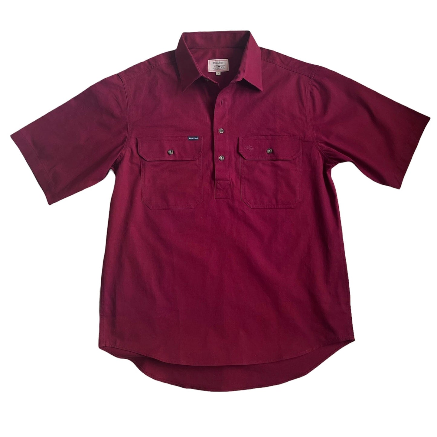 Men’s Country Cotton Work Shirt – Short Sleeve - Ballybar