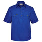 Men's Country Cotton Work Shirt -Short Sleeve Shirts Ballybar Small Cobalt 