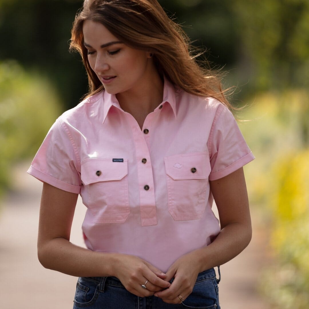 Women's Country Cotton Short Sleeve Shirt - Ballybar