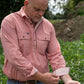 Men's Country Cotton Shirt -Contrast
