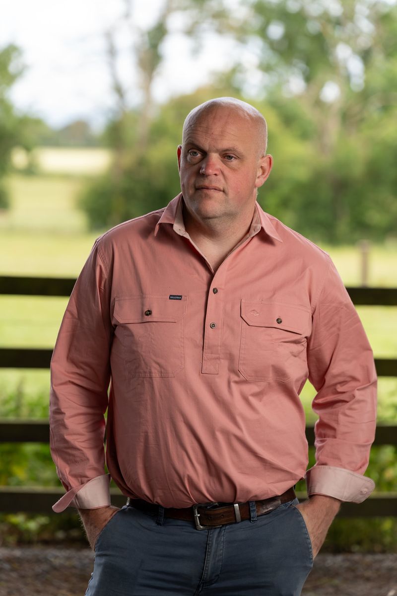 Men's Country Cotton Shirt -Contrast