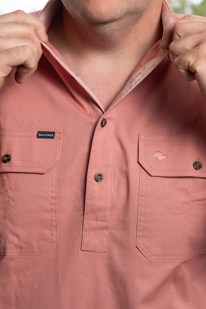 Men's Country Cotton Shirt -Contrast