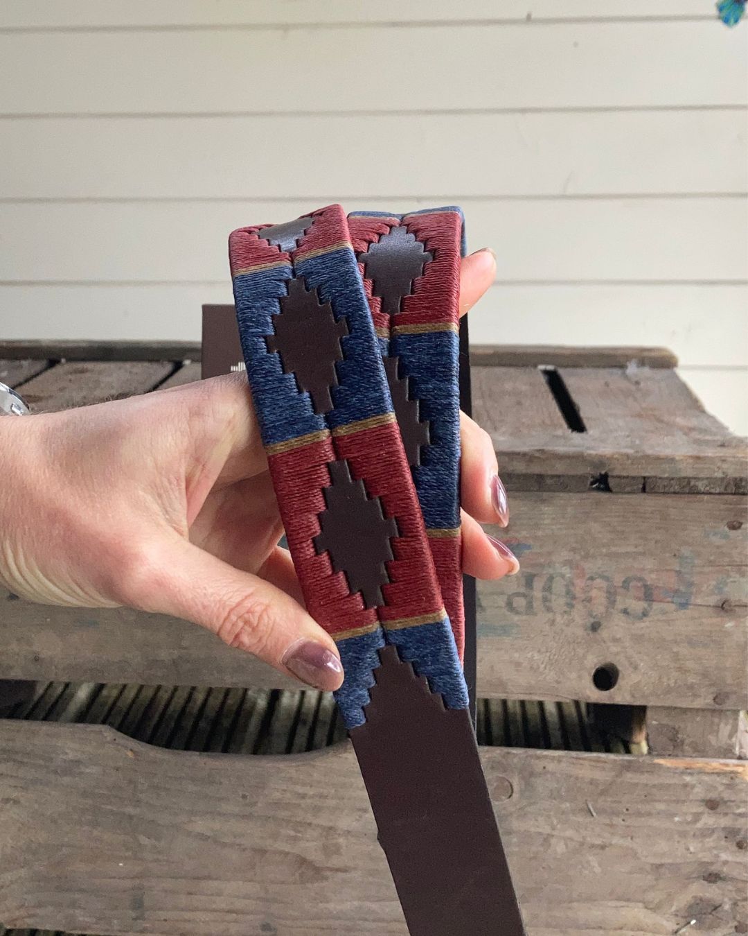 Ballybar x Pampeano Leather Belt