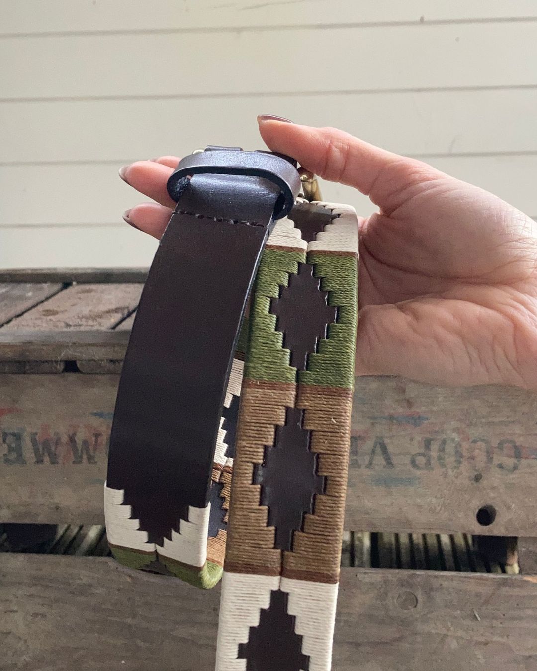 Ballybar x Pampeano Leather Belt