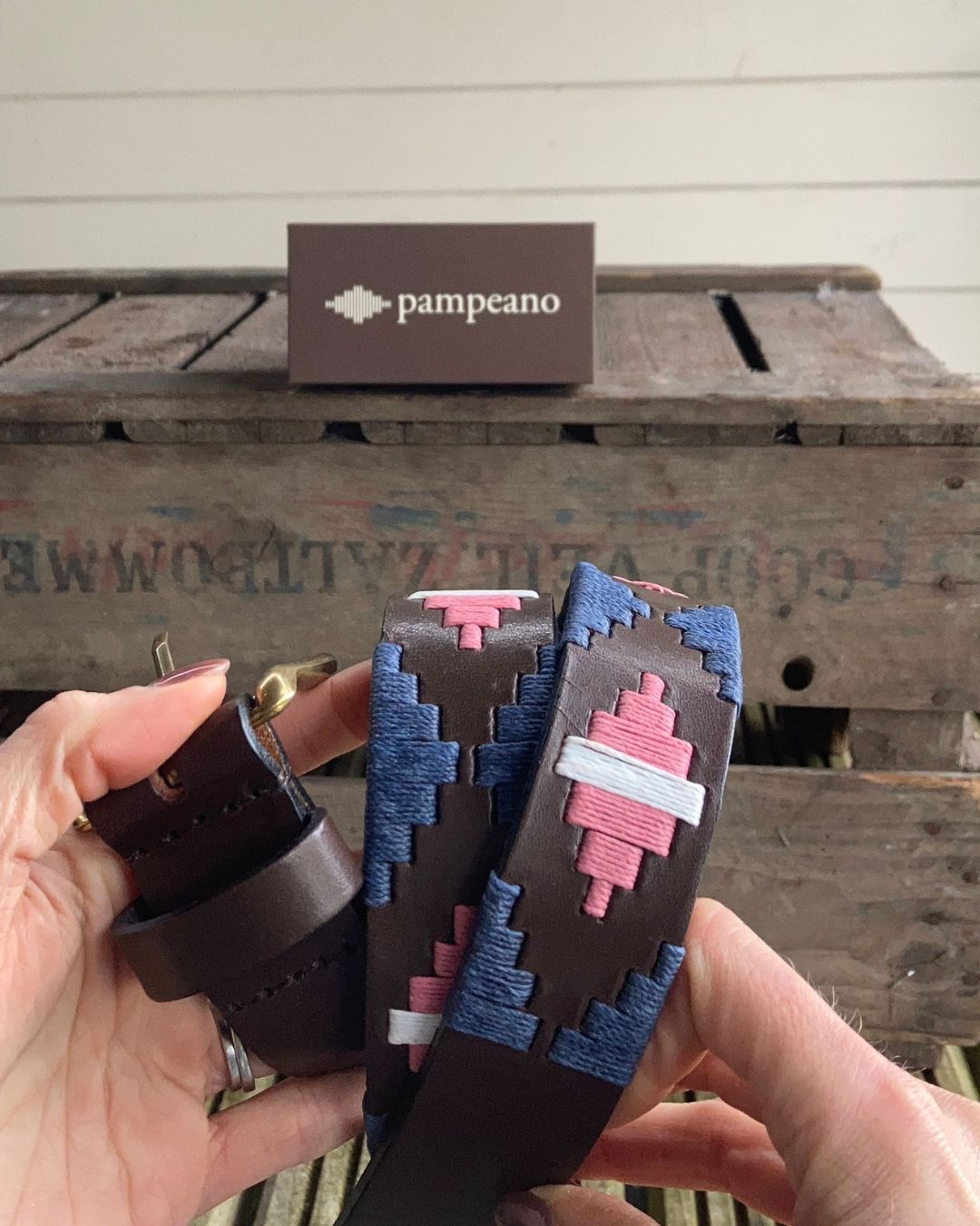 Ballybar x Pampeano Leather Belt