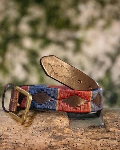 Ballybar x Pampeano polo belt handcrafted leather Argentina