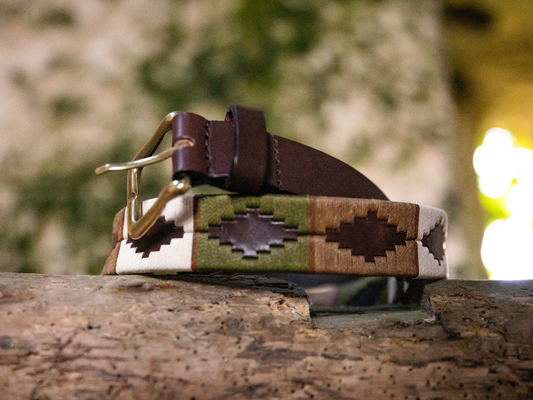 Ballybar x Pampeano Leather Belt