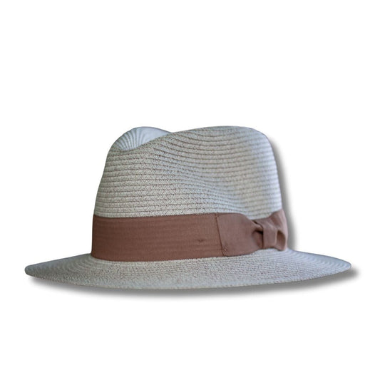 Ballybar Summer Straw Fedora Hat - Ballybar