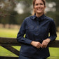 Women's Country Cotton Work Shirt - Long Sleeved (Original) - Ballybar